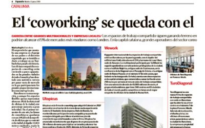 El coworking se queda con el 22% de las oficinas en alquiler