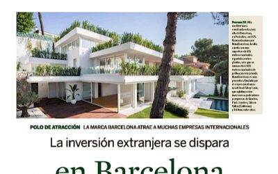La inversión extranjera se dispara en Barcelona
